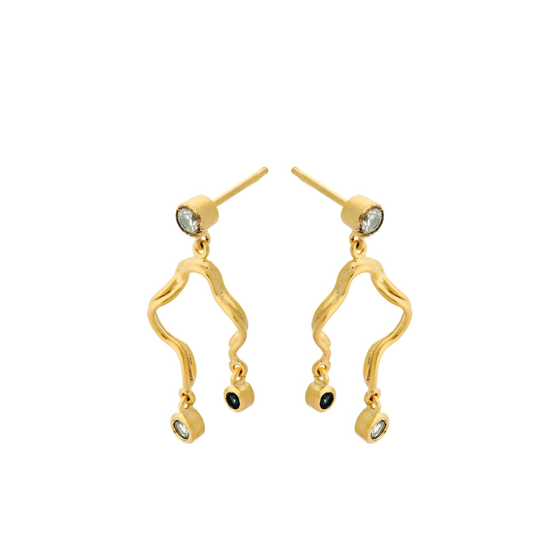 Pernille Corydon Gold Hellir Earrings
