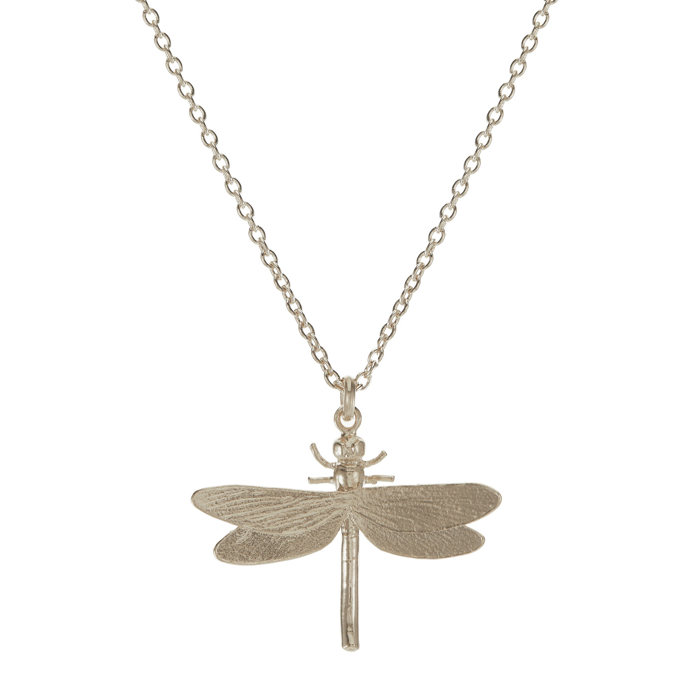 Alex Monroe Dragonfly Necklace - Silver