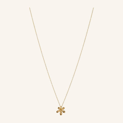 Pernille Corydon Gold Plated Wild Poppy Necklace