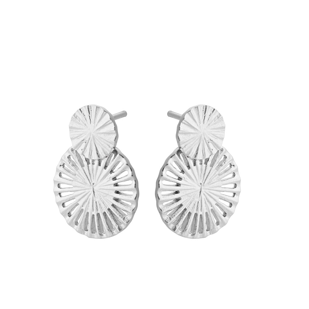 Pernille Corydon - Silver Small Starlight Earrings