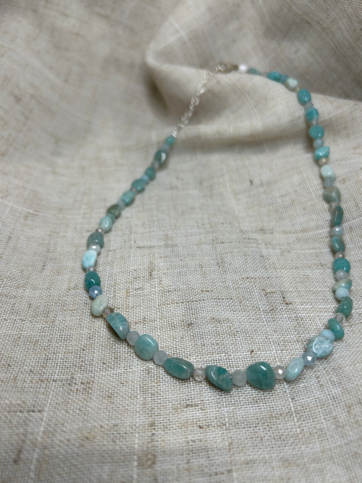 Amazonite Bead Necklace