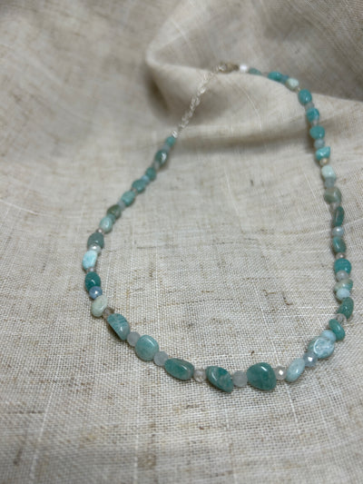 Amazonite Bead Necklace