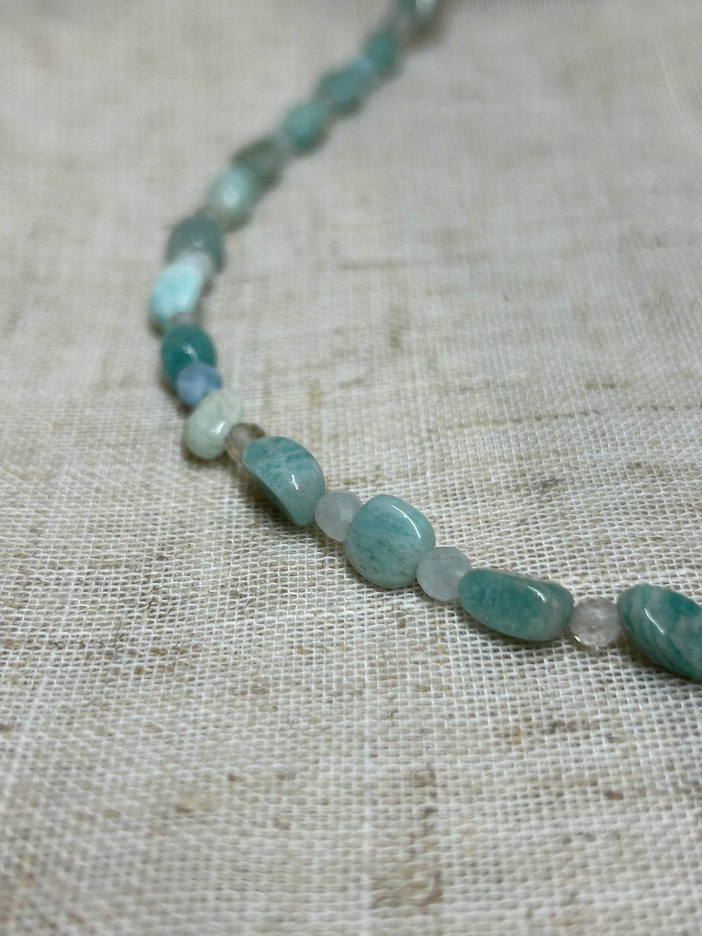 Amazonite Bead Necklace