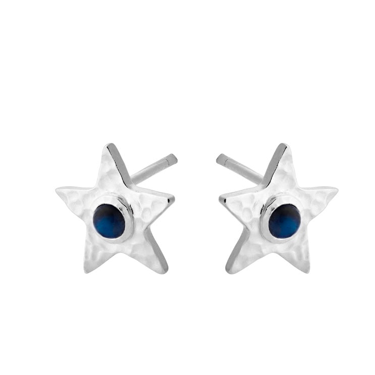 Pernille Corydon Twinkling Star Silver Stud Earrings
