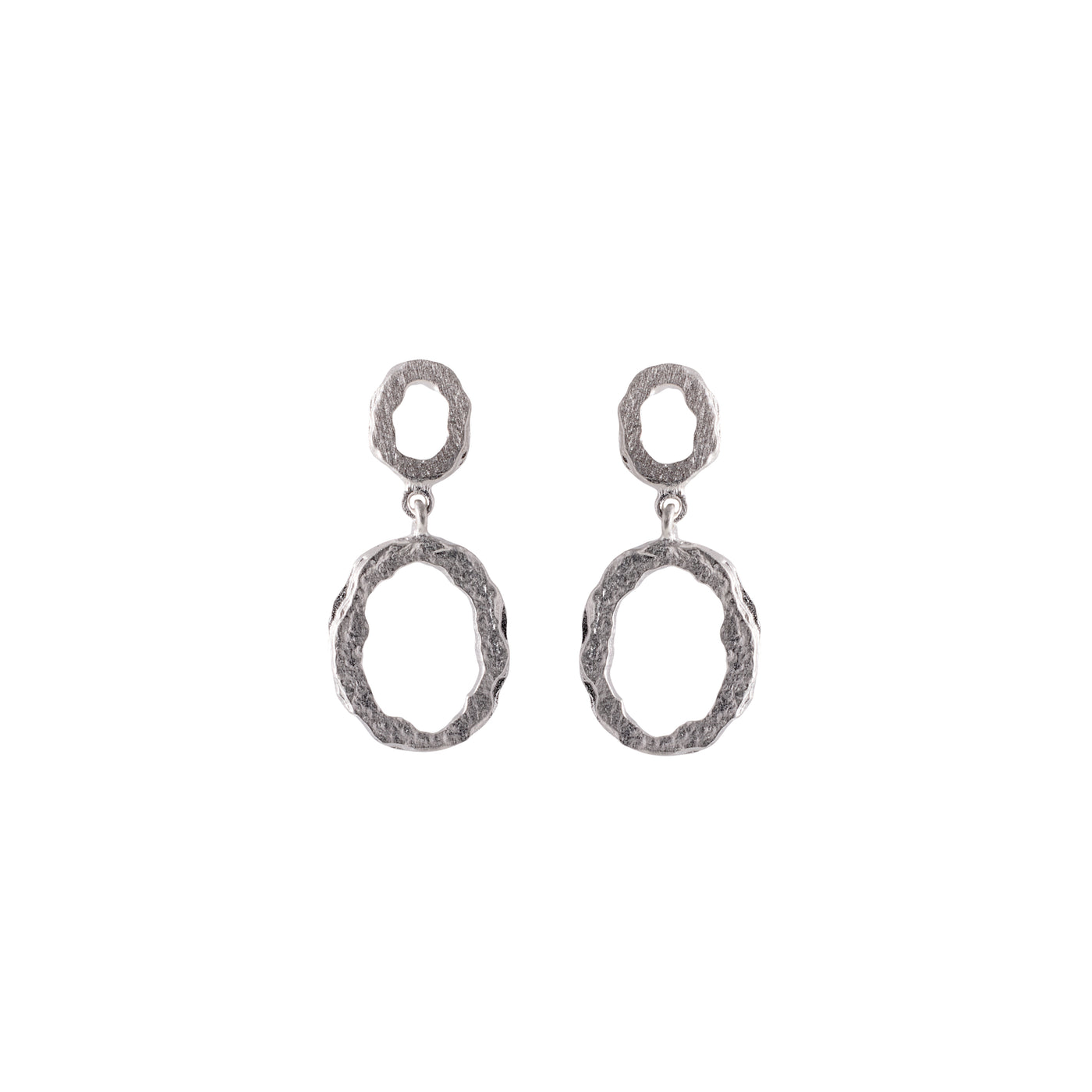 Pernille Corydon - Silver Shadow Storm Earrings