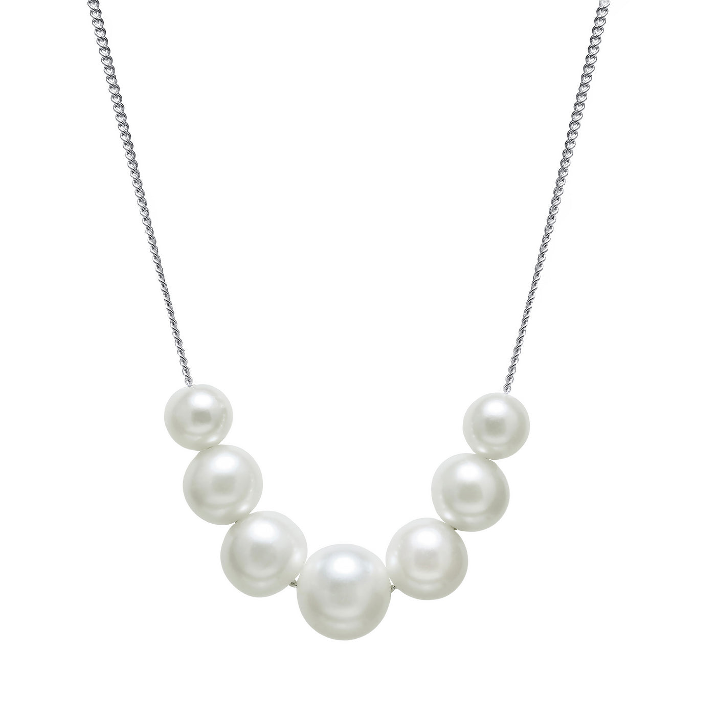 Mini Grad Pearl Necklace