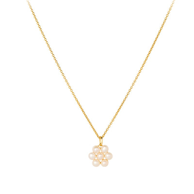 Pernille Corydon Ocean Bloom Necklace - Silver or Gold Plated