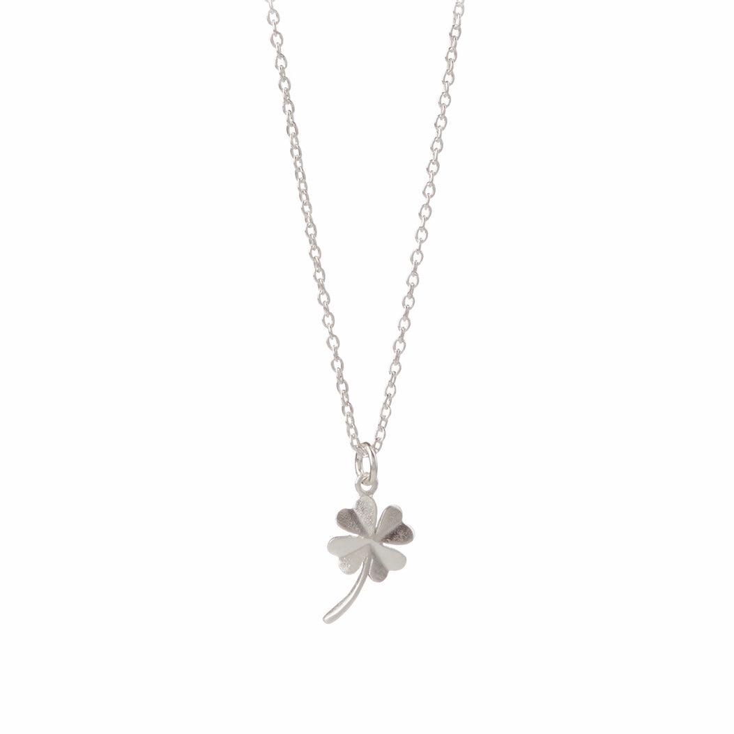 Pernille Corydon Silver Clover Necklace