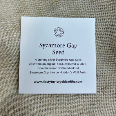 Gold Plated Sycamore Gap Silver Bracelet