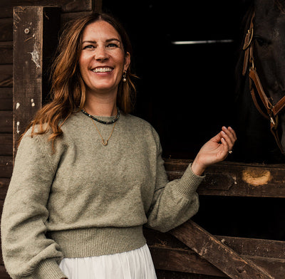 Gold Plated Horseshoe Pendant