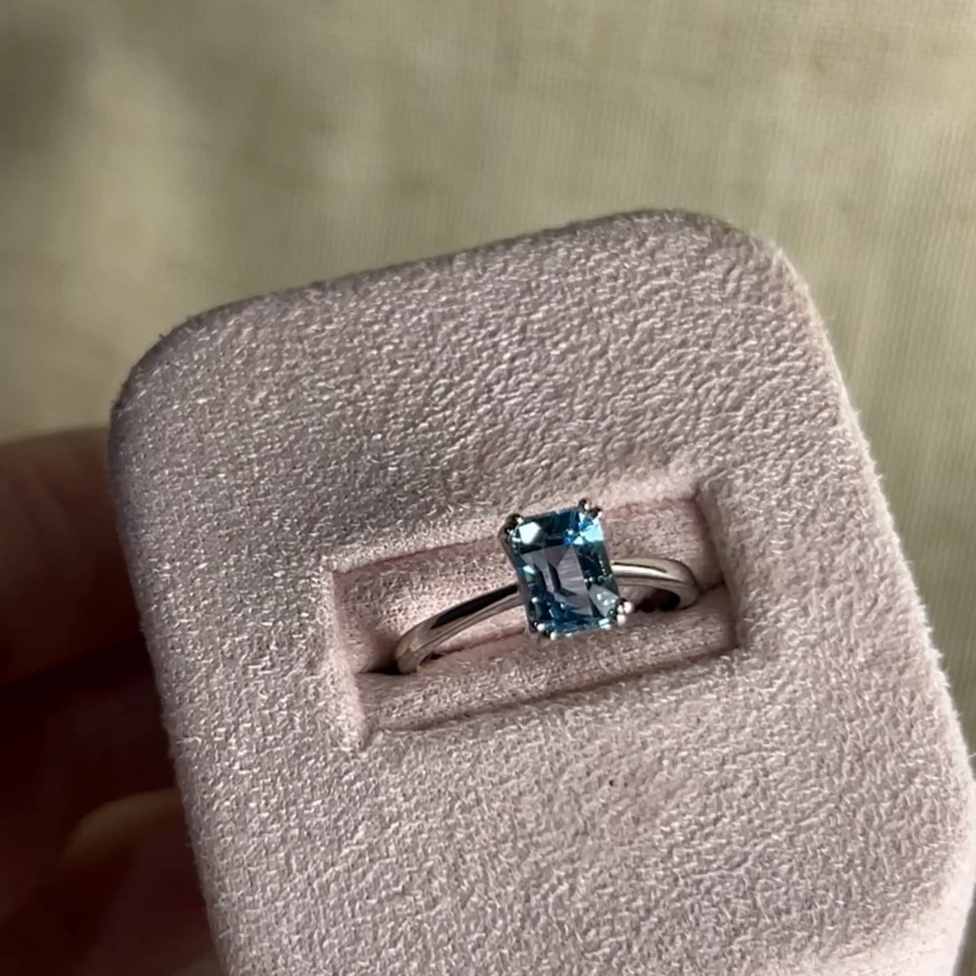 Aquamarine Ring